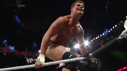 Cody Rhodes vs Fandango - Wwe Raw 24/3/14