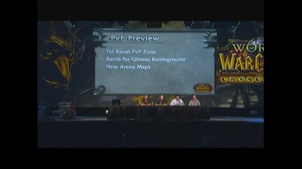 Blizzcon 2009 - Wow New Pvp System Raid System