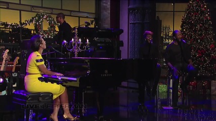 Alicia Keys - If I Ain't Got You ( Live on Letterman )