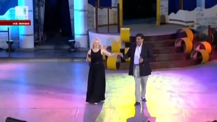 Владислав Вълчев и Милица Кузмановска - Гореща любов - Пирин фолк (2013) / Live/