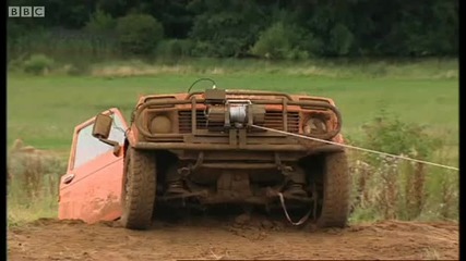 Matt Dawson winching a 4x4 - Top Gear Magazine - Bbc 