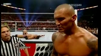 Randy Orton vs Justin Gabriel 