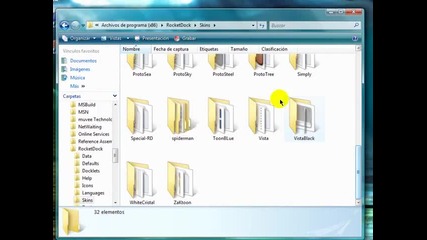 Iconos y Skins para Rocketdock y Como Ponerlos 
