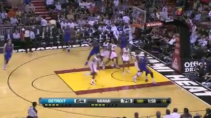Nba Circle - Detroit Pistons Vs Miami Heat Highlights 25 January 2013 www.nbacircle.com