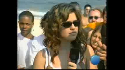 Kelly Clarkson & Justin Guarini Interview May 30, 2003 Trl New Summer Music Week Hampton, New York 