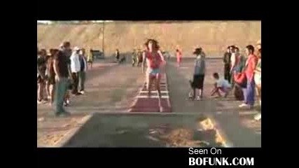 Hilarious Long Jump Attempt Video