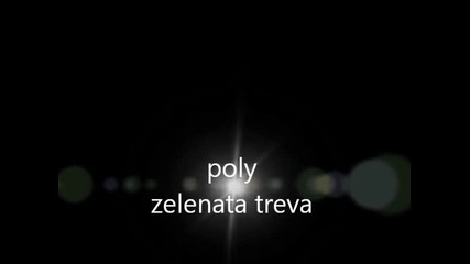 poly-zelenata treva