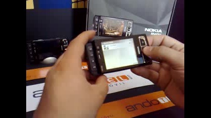 Демонстрация на Nokia N95 8gb