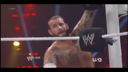 Aj Lee Kisses Kane - Wwe Raw 6 11 12