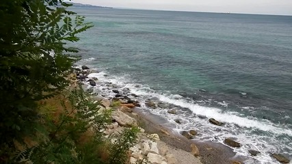 A view from the balcony
