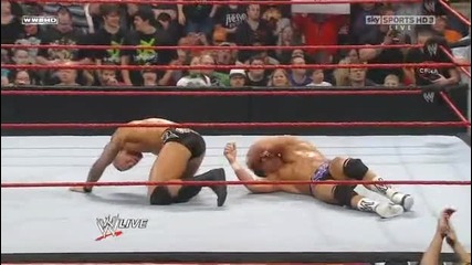 Wwe Raw 18.01.10 Randy Orton vs Chrism masters 