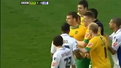 Norwich City 1 Leeds United 0 (season 2010) 