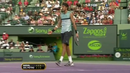 Nadal vs Del Potro - Miami 2009! - The Full Match! - Part 11/13!