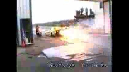 Fireforce 2 Jetcar At Santa Pod Raceway