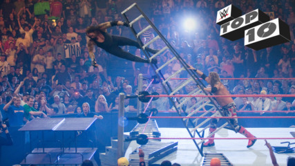 Scariest Superstar falls: WWE Top 10, Oct. 16, 2017