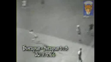 Gundis Goal - Bg Vs Hungary (1966)