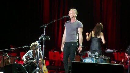 Sting - Shape Of My Heart - Symphonicitiy Tour 2011 - Live in Sofia