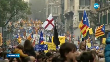 500 000 протестираха в Барселона, искат повече бежанци