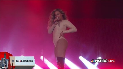 Beyoncé - 'run the World' - 2015 Global Citizen Festival - Msnbc