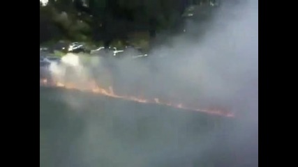 flaming - peel - out