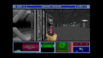 Blake Stone Planet Strike Area 8 Weapons Training (1 2) (for Windows 95)