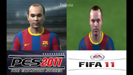 Pro Evolution Soccer 211 Vs Fifa 11