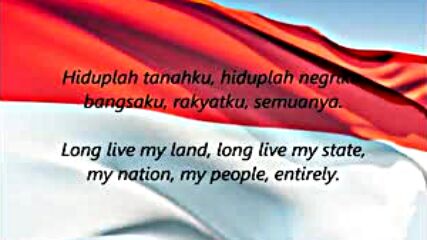 Lagu Kebangsaan Indonesia - Indonesia Raya