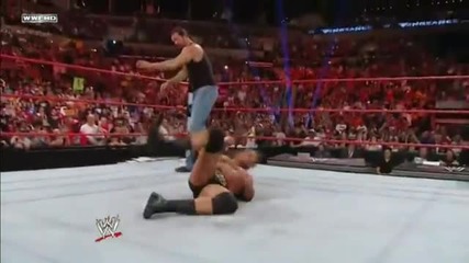 Jacknife Powerbomb on Triple H