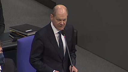 Germany: 'It must be our goal that Russia does not win this war' - Scholz in Bundestag