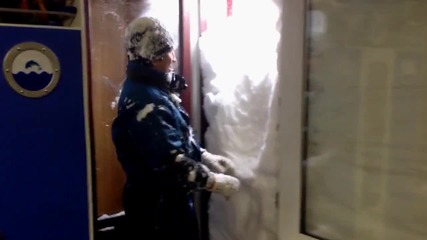 Снежната покривка в момента в Киев