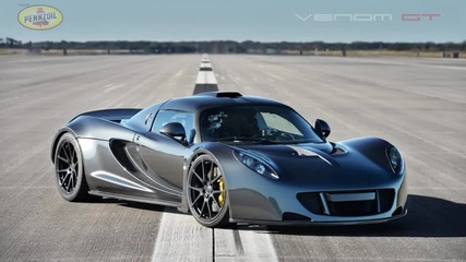Световен рекорд за скорост! Вижте как Hennessey Venom Gt развива 435.31 km/h(270.49 mph)!