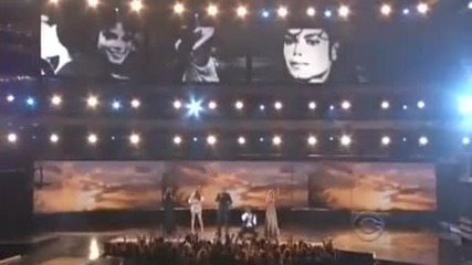 Hommage 3d - Michael Jackson Tribute - Grammy Awards 2010 - Clip Earth Song 3d 