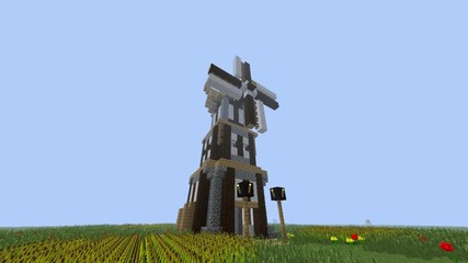 Minecraft - Windmill/отново започвам да снимам