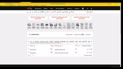 Cloudns tools