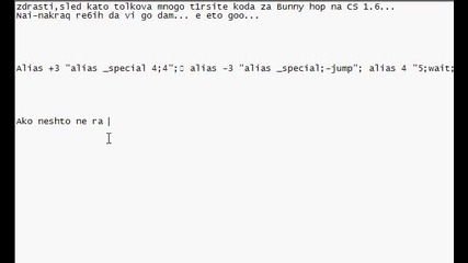 Cs 1.6 Script for Bunnyhop