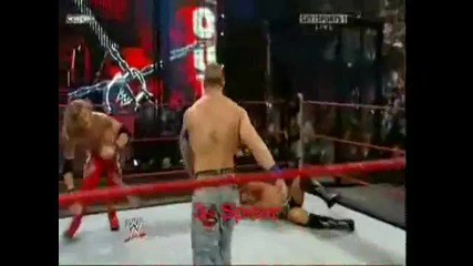 John Cena си изяде боя за 12 секунди