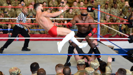 Elias & Finn Balor vs. Bobby Lashley & Drew McIntyre: WWE Tribute to the Troops, Dec. 20, 2018