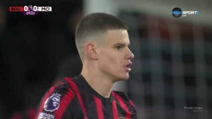Борнемут - Манчестър Сити 0:1 /първо полувреме/