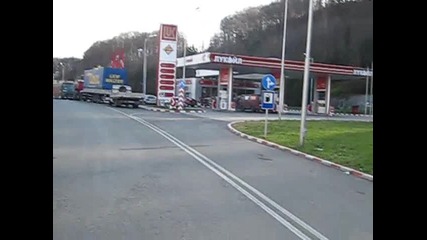 Honda Civic Type R на Лукойл 