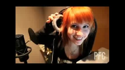 Hayley In The Studio