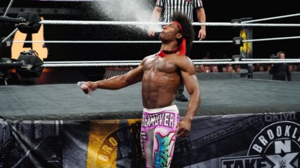 Velveteen Dream embarrasses EC3 by dousing him with water: NXT TakeOver: Brooklyn IV (WWE Network Exclusive)