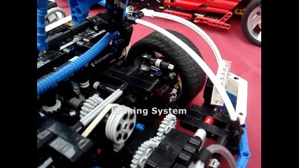 лего като истинско Bugatti Veyron 16.4