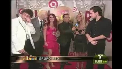 Rbd - Nos Premios Billboard Latinos 2008 (conteo - Cada Dia - Al)