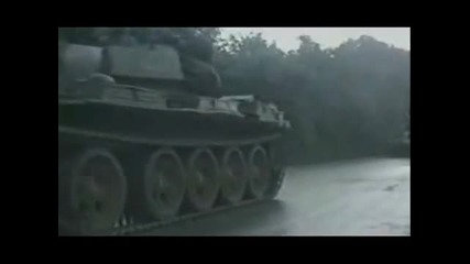 сръбските танкове влизат в косово 