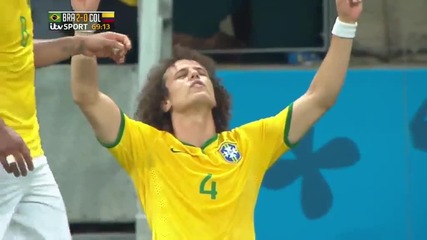 World Cup 2014 Brazil - Colombia 2:1 All goals & Full highlights H D