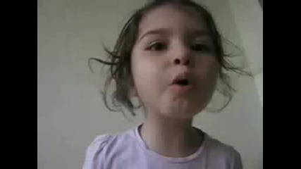 Funny Little girl beatbox