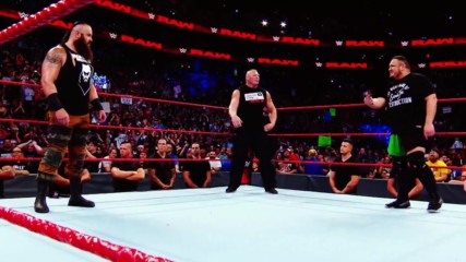 Universal Champion Brock Lesnar, Roman Reigns, Samoa Joe and Braun Strowman collide tonight at SummerSlam