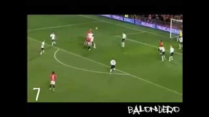 Cristiano Ronaldo - Top 10 Goals 2007 - 2008 