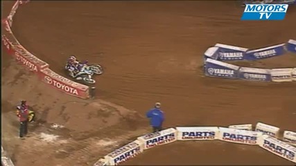 Stewart fell at Salt Lake City Ama Sx 2011