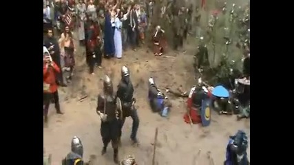 Този се престара на тази възстановка